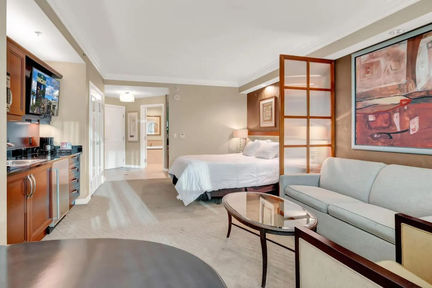 Mgm 1 Bedroom Balcony And Or Studio Luxury Suites 라스베이거스